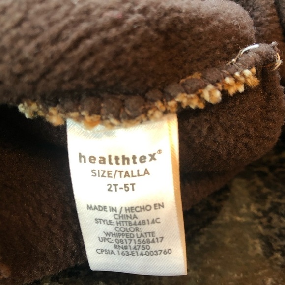 Healthtex Reindeer Beanie with matching mittens - Picture 3 of 3